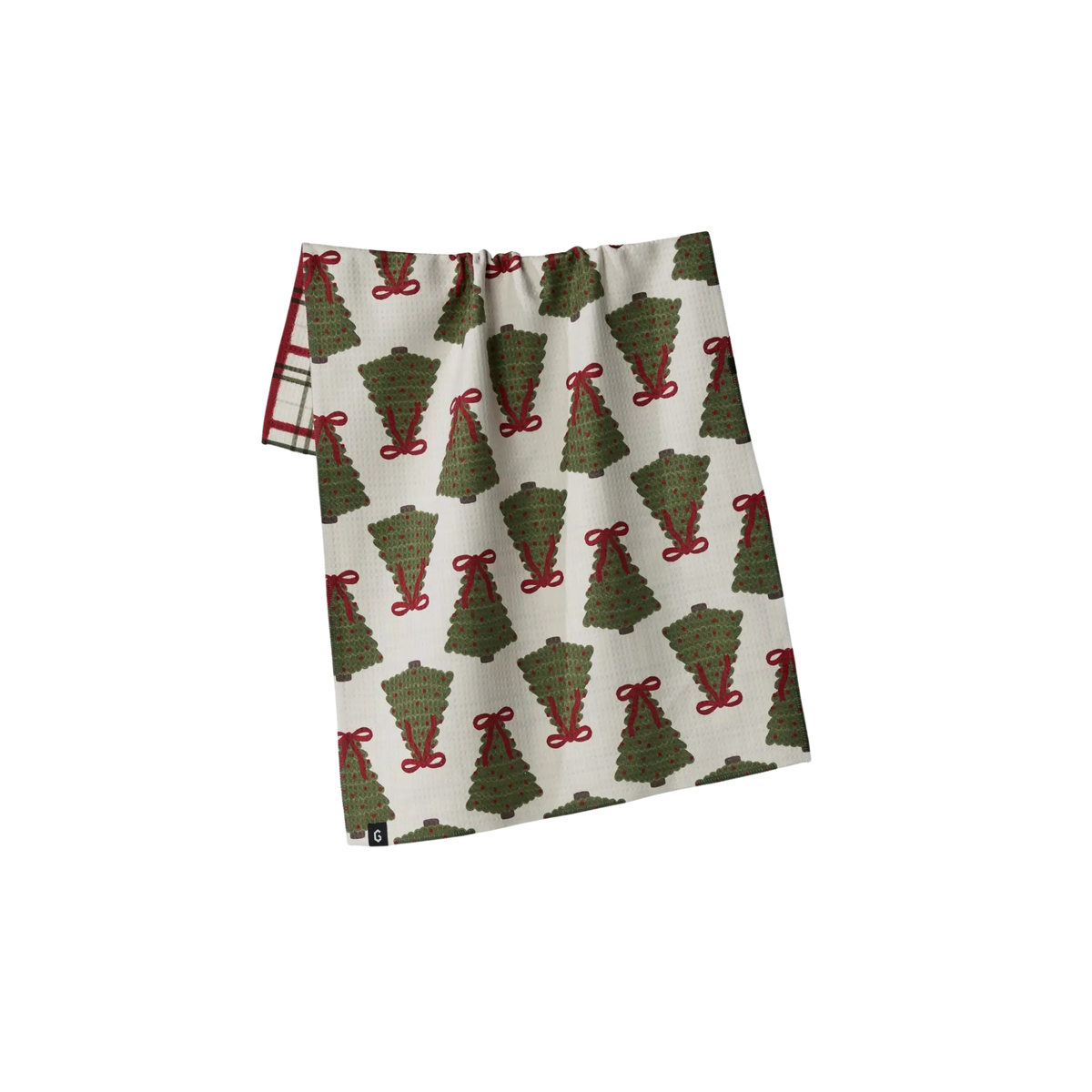Geometry LUXE Ribbon Pines Tea Towel