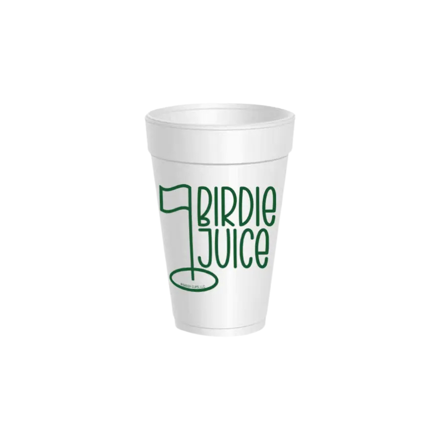 Birdie Juice Styrofoam Cups