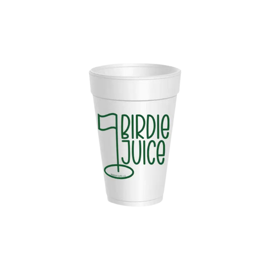 Birdie Juice Styrofoam Cups