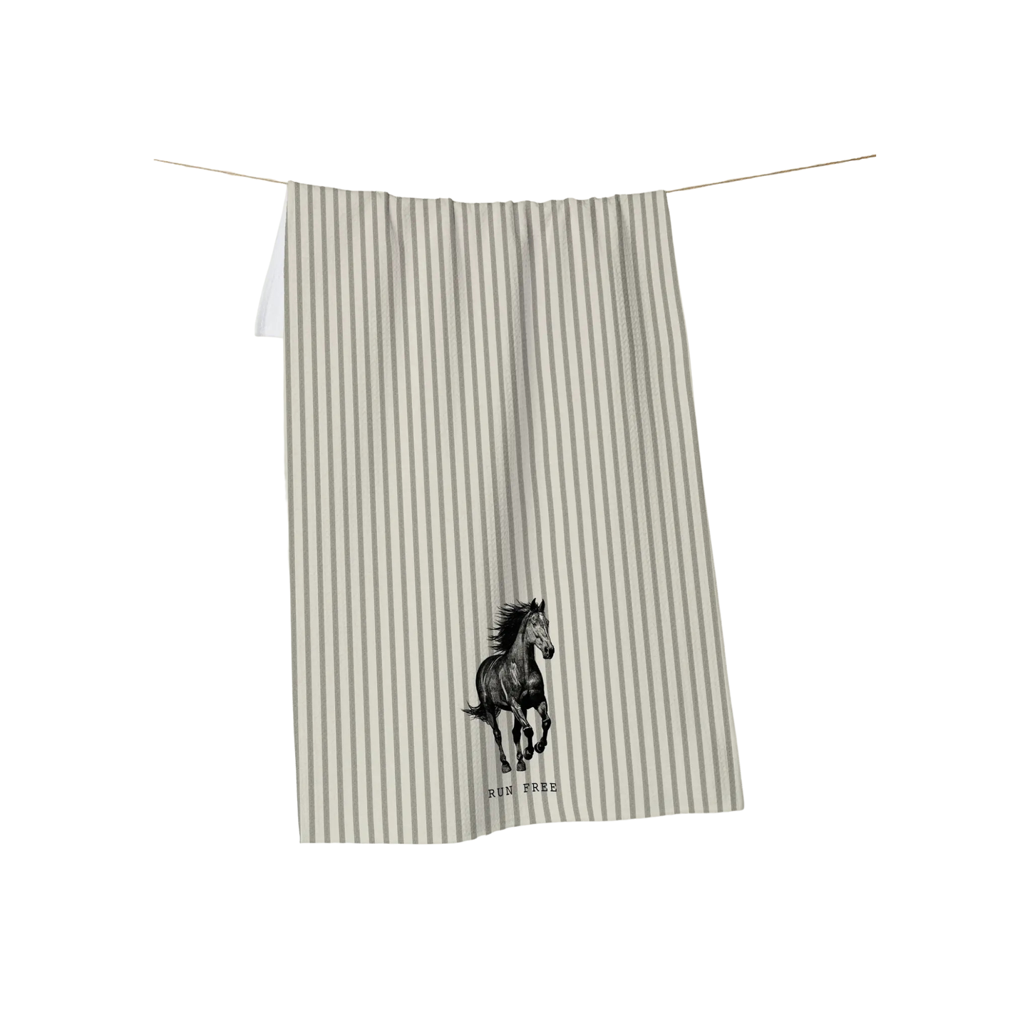 Geometry Run Free Tea Towel