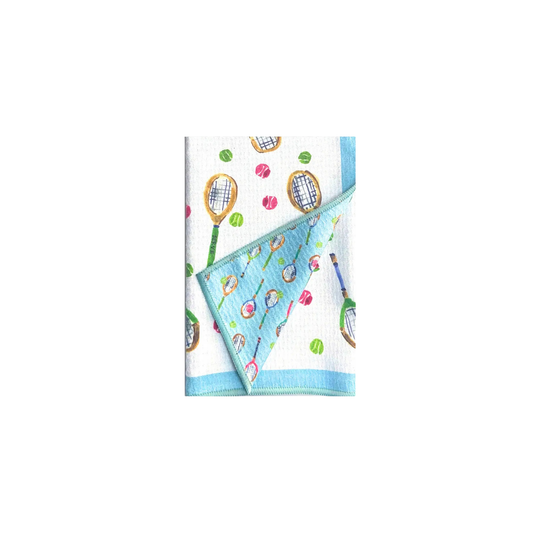 Serve It Up Double-Sided Tea Towel