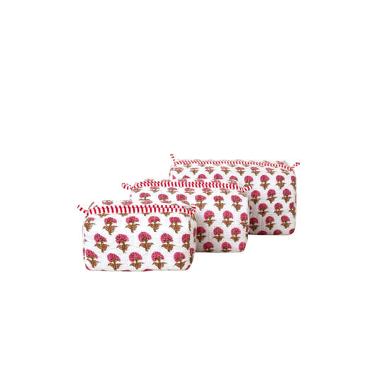 Hydrangea Make Up Bags