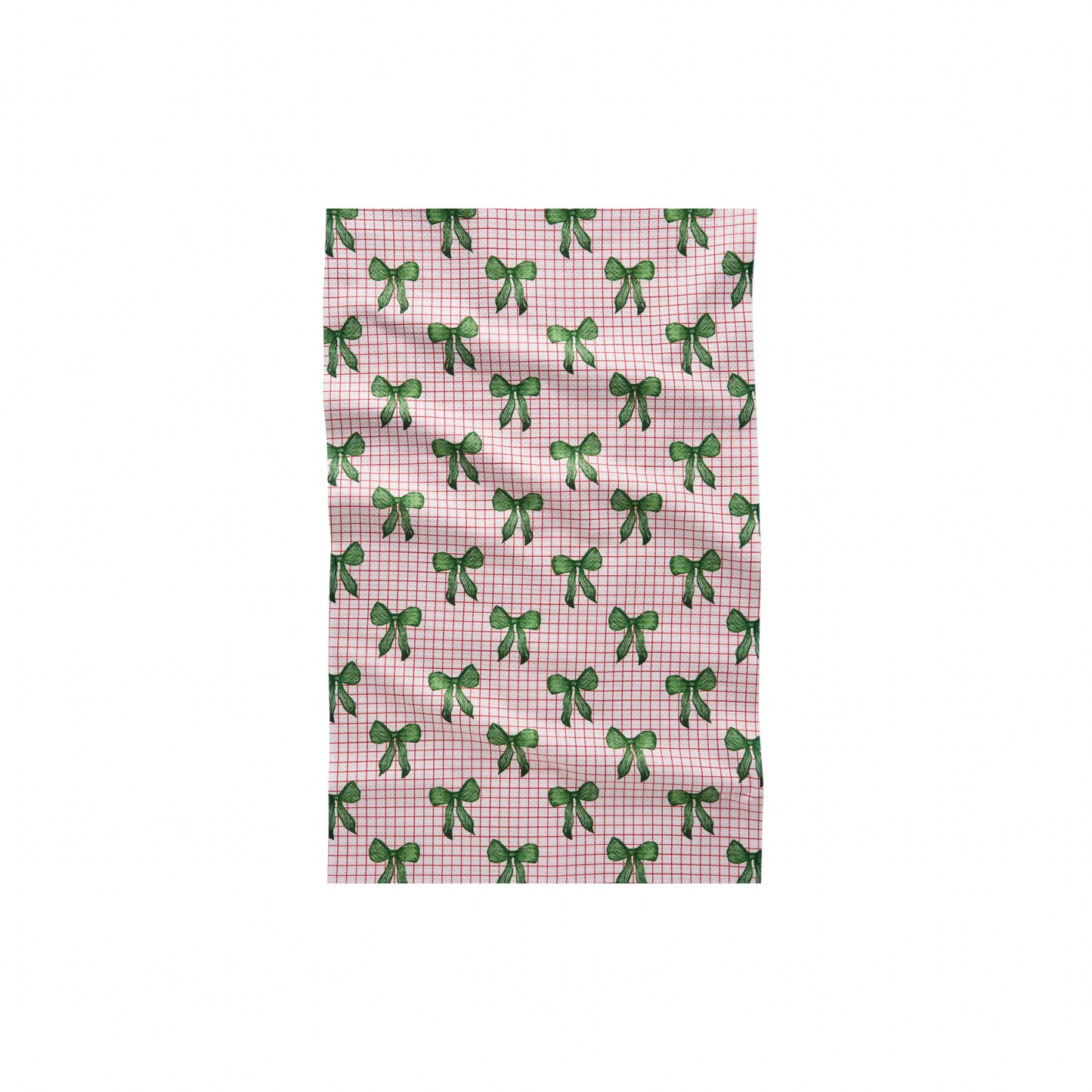 Geometry Ribbon and Cheer Tea Towel