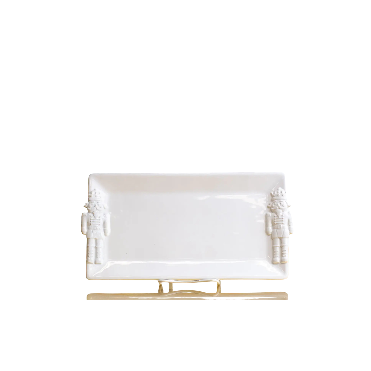 Nutcracker Embossed Rectangular Platter