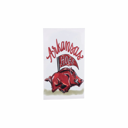 Arkansas Mascot Tea Towel