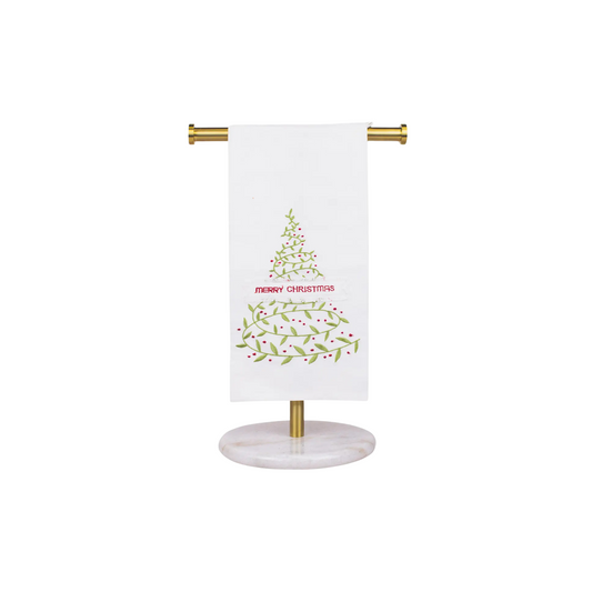 Christmas Tree Vine Tea Towel