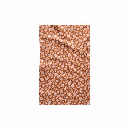 Geometry Farm Harvesting Days Tea Towel