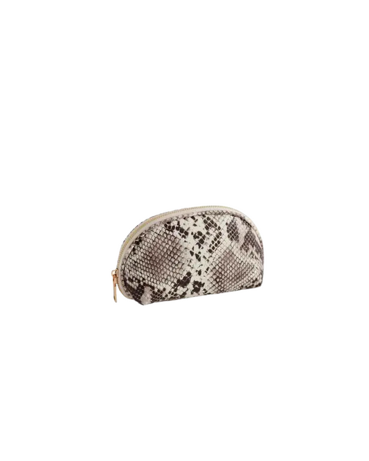 Lauren Cream Zip Pouch