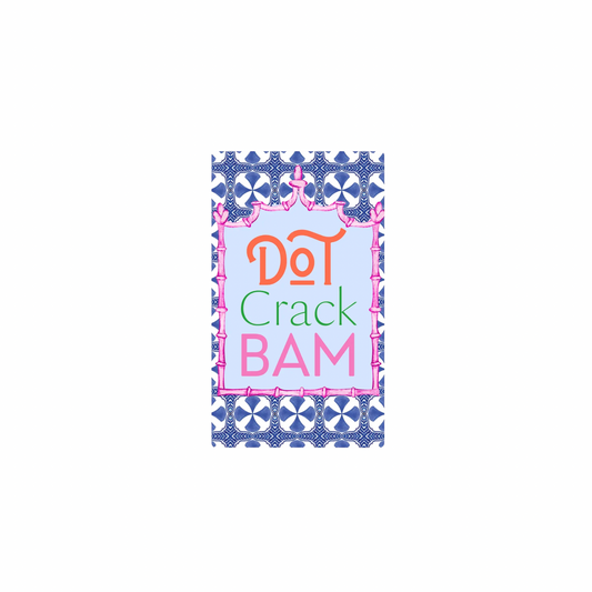 Mahjong Blue Tiles Guest Napkins