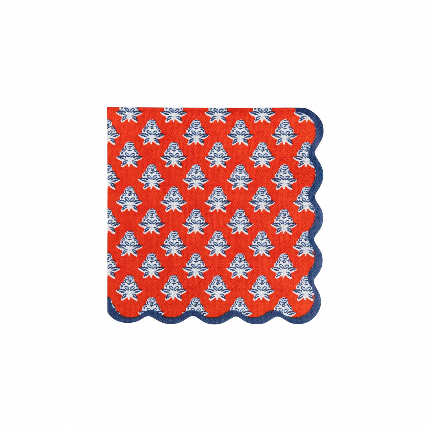Floral Paper Cocktail Napkin