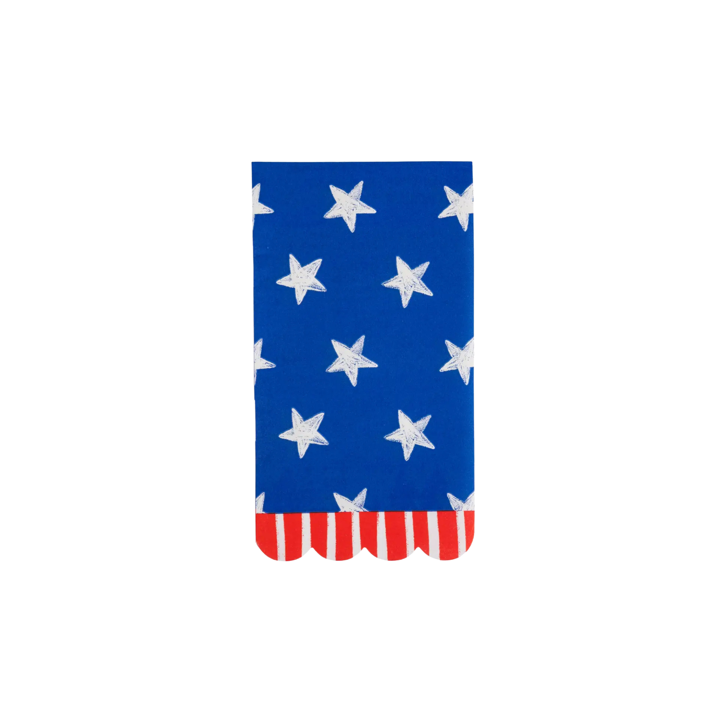 Blue Stars Paper Dinner Napkin