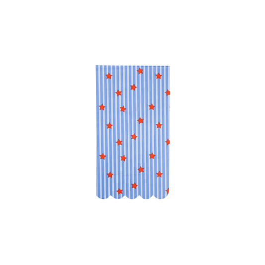 Stripes and Stars Paper Guest Napkin
