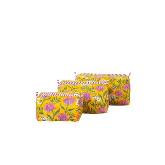 Azalea Cosmetic Pouches