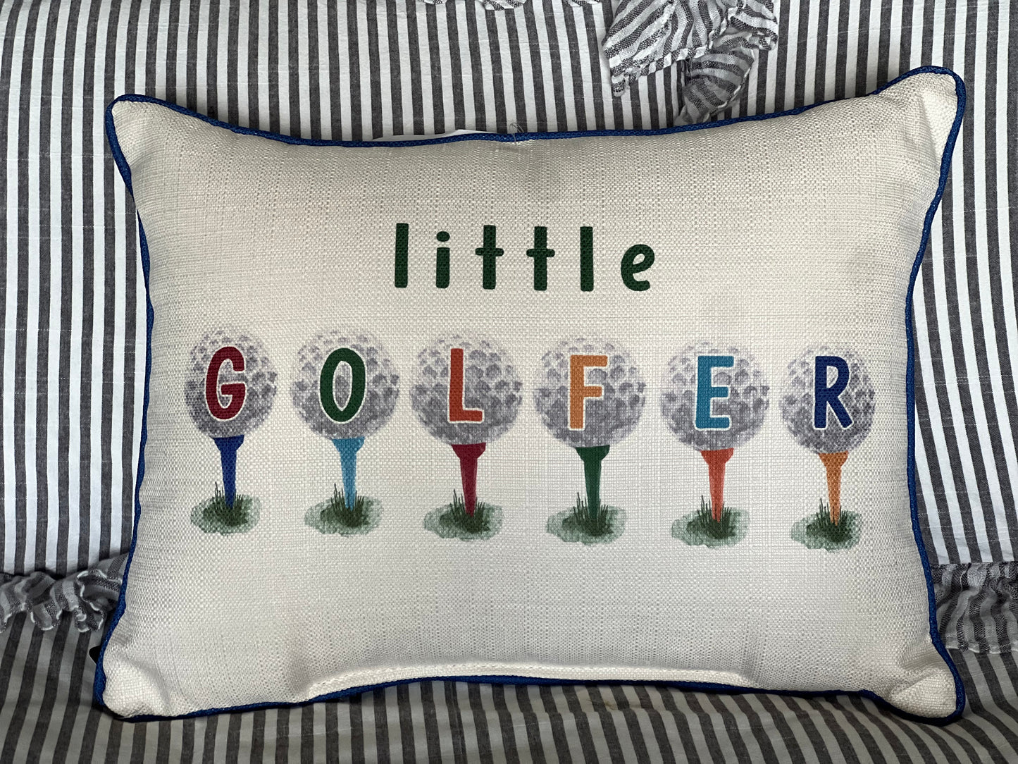 Little Golfer Pillow