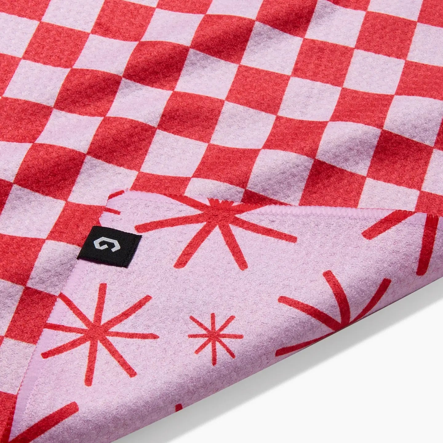 Geometry Christmas Cutie Double Sided Tea Towel