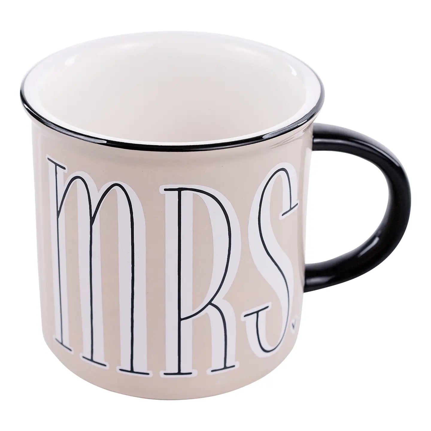 Neutral Mr. And Mrs. Campfire Mugs (set of 2)