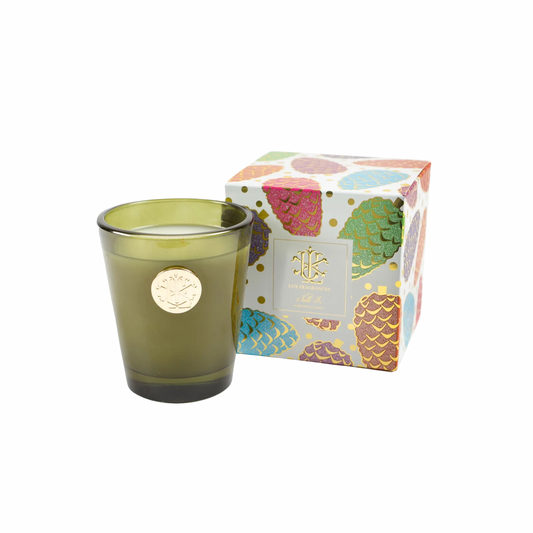 Lux Noble Fir Fall 8 oz Designer Box Candle