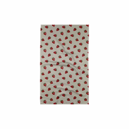 Geometry Berry Patch Tea Towel