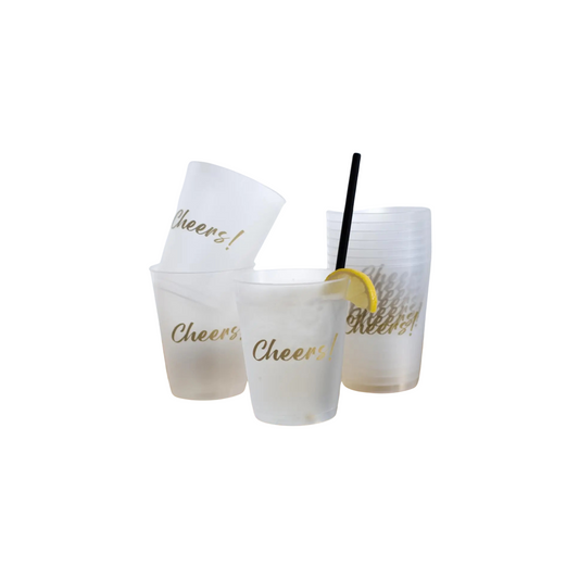 Cheers Party Frost Flex Cups