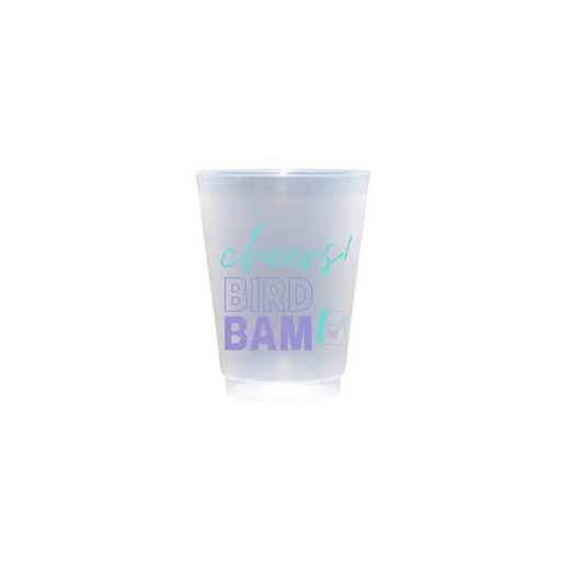 Cheers! Bird Bam Frost Flex 16 oz Cups