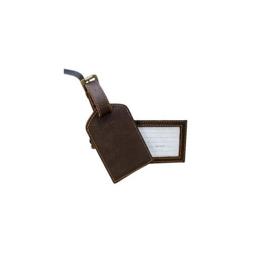 Leather Luggage Tag