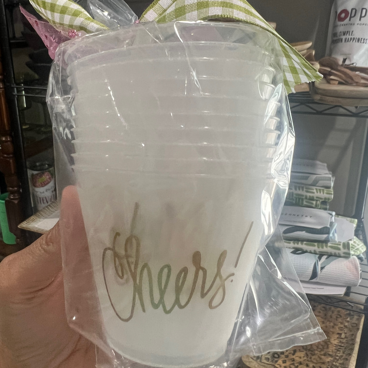Cheers! Frosted Cups- 9 oz