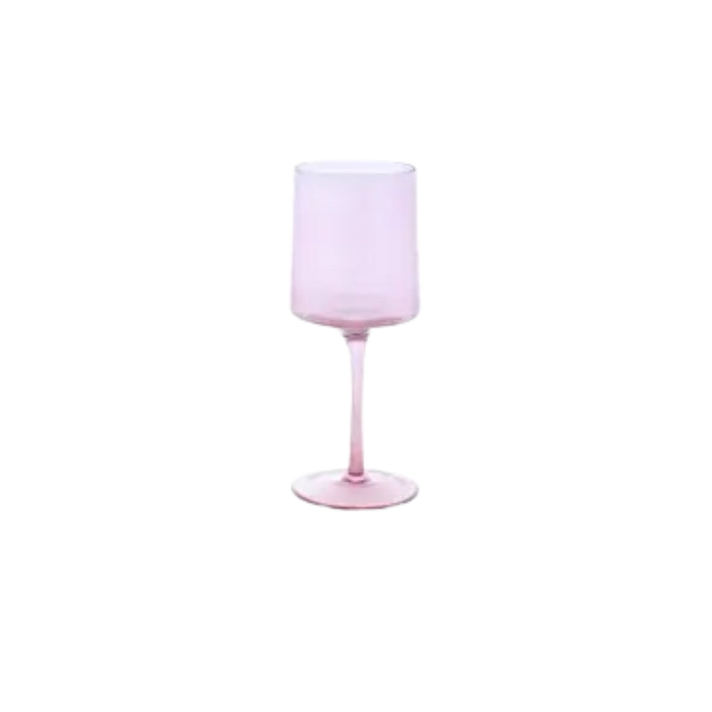 Lilac Mid-Century Wine Glass