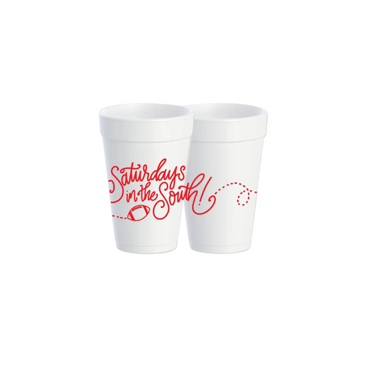 Saturdays in the South Styrofoam Cups