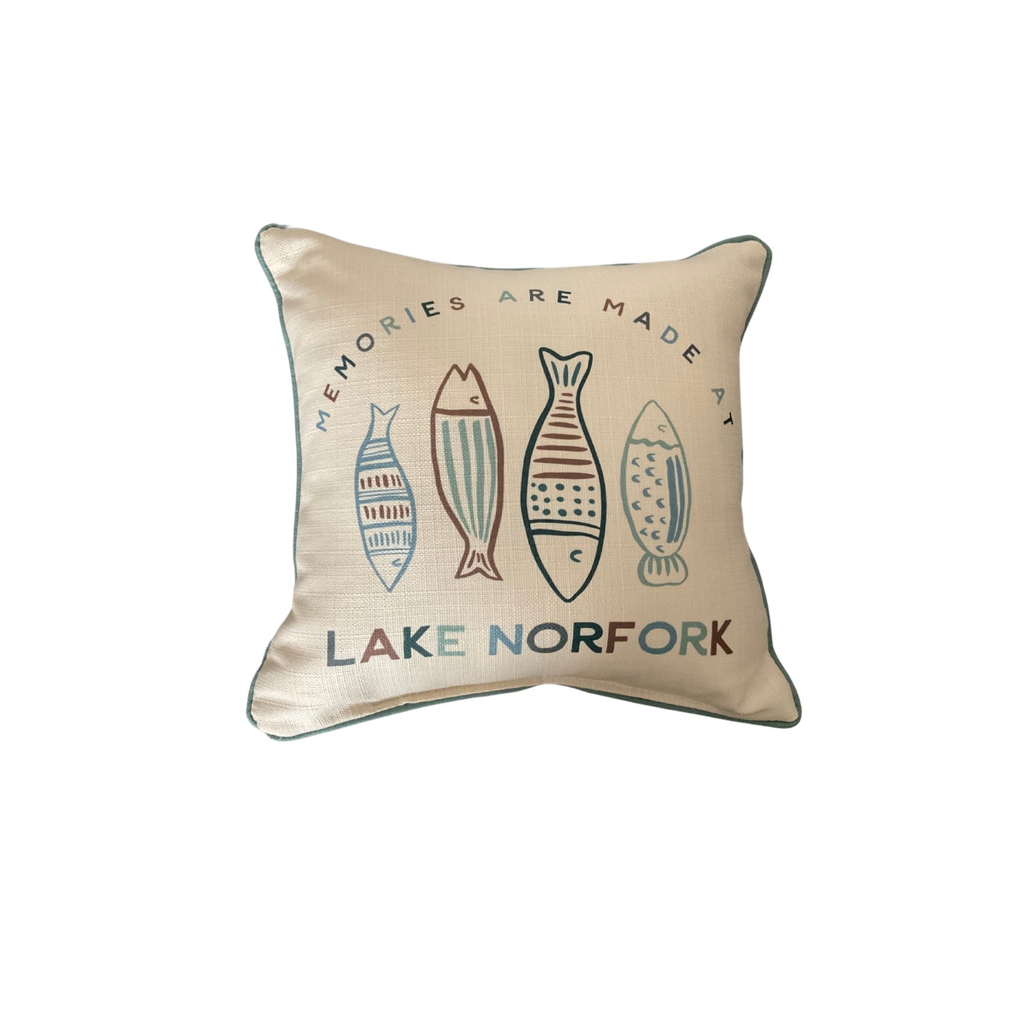 Memories are Made at Lake Norfork Pillow- Custom Pillow