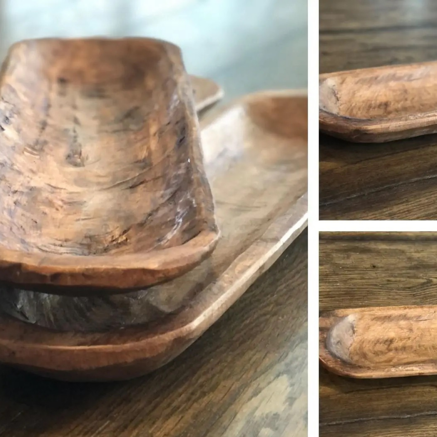 Long Oval Dough Bowl